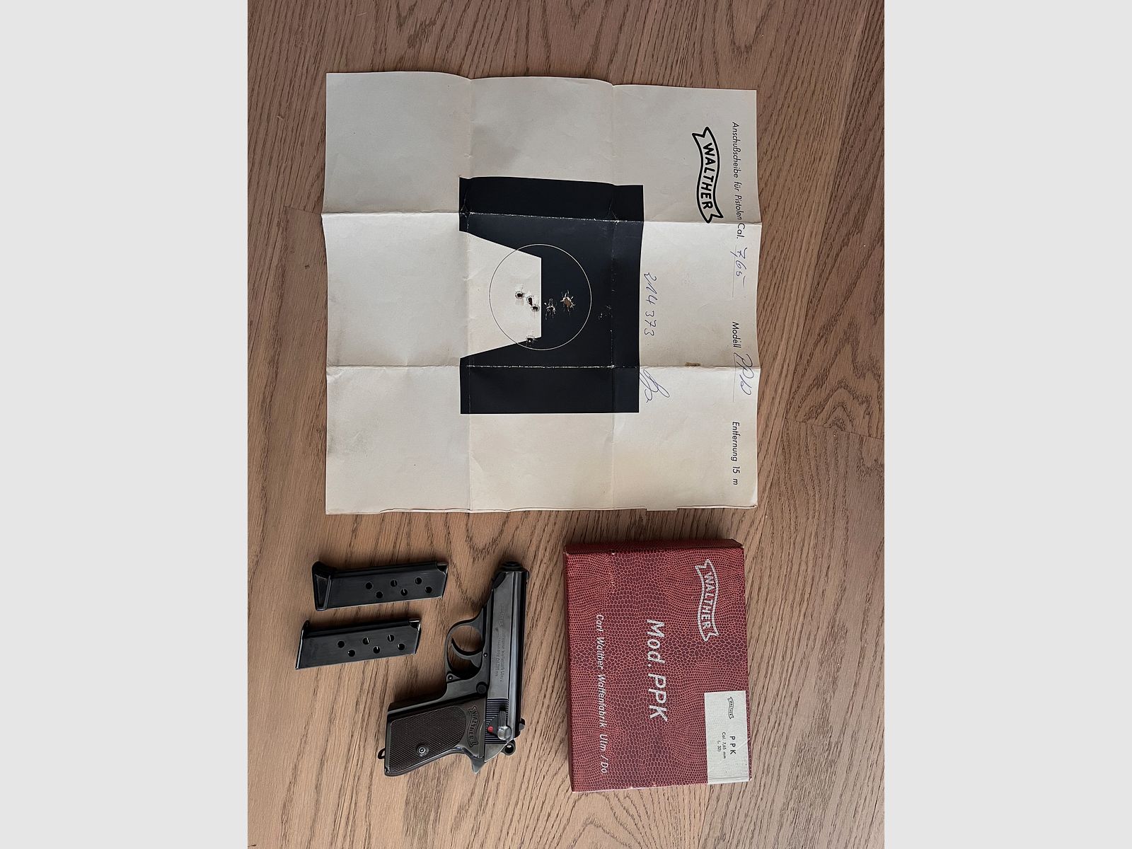 Walther PPK .32 ACP incl. ammunition