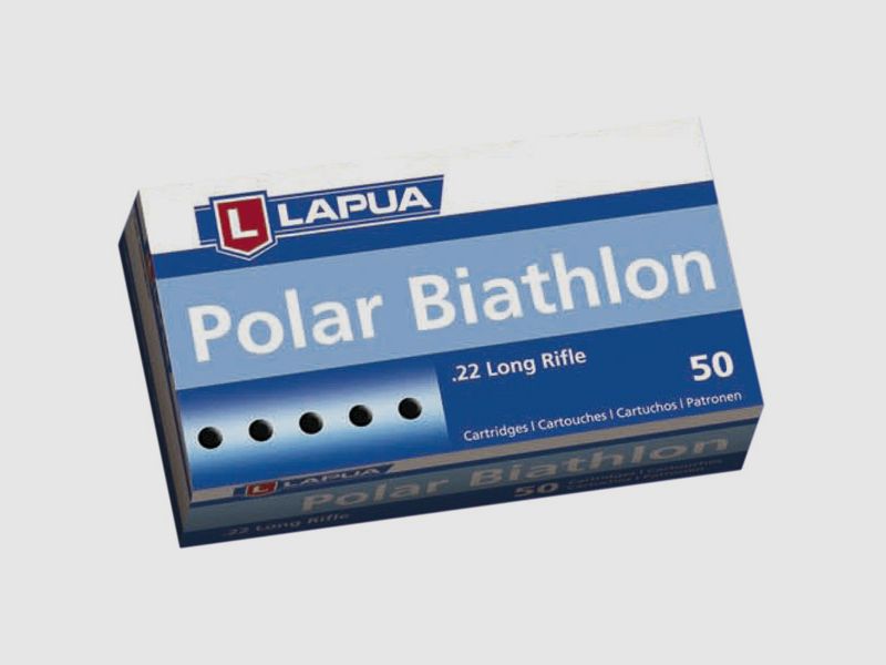 Lapua Polar Biathlon .22 LR 40GR LRN 50 Patronen