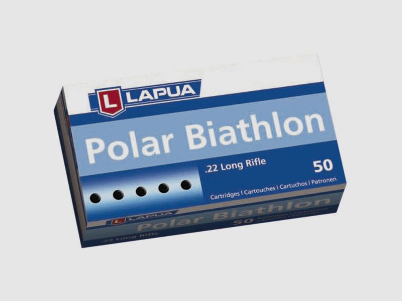 Lapua Polar Biathlon .22 LR 40GR LRN 50 cartouches