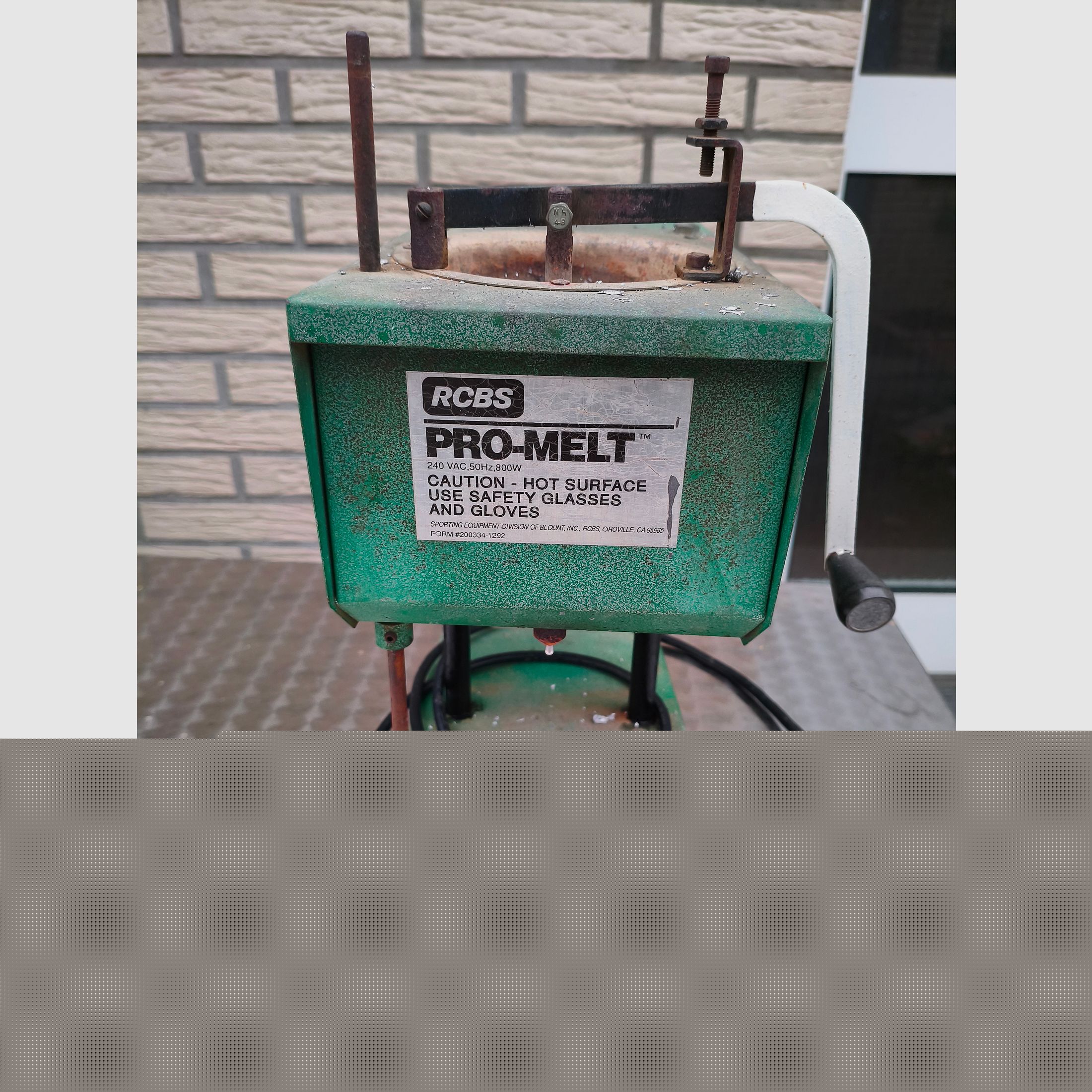 RCBS Pro Melt Gietoven Loodgieten (geen Lee)