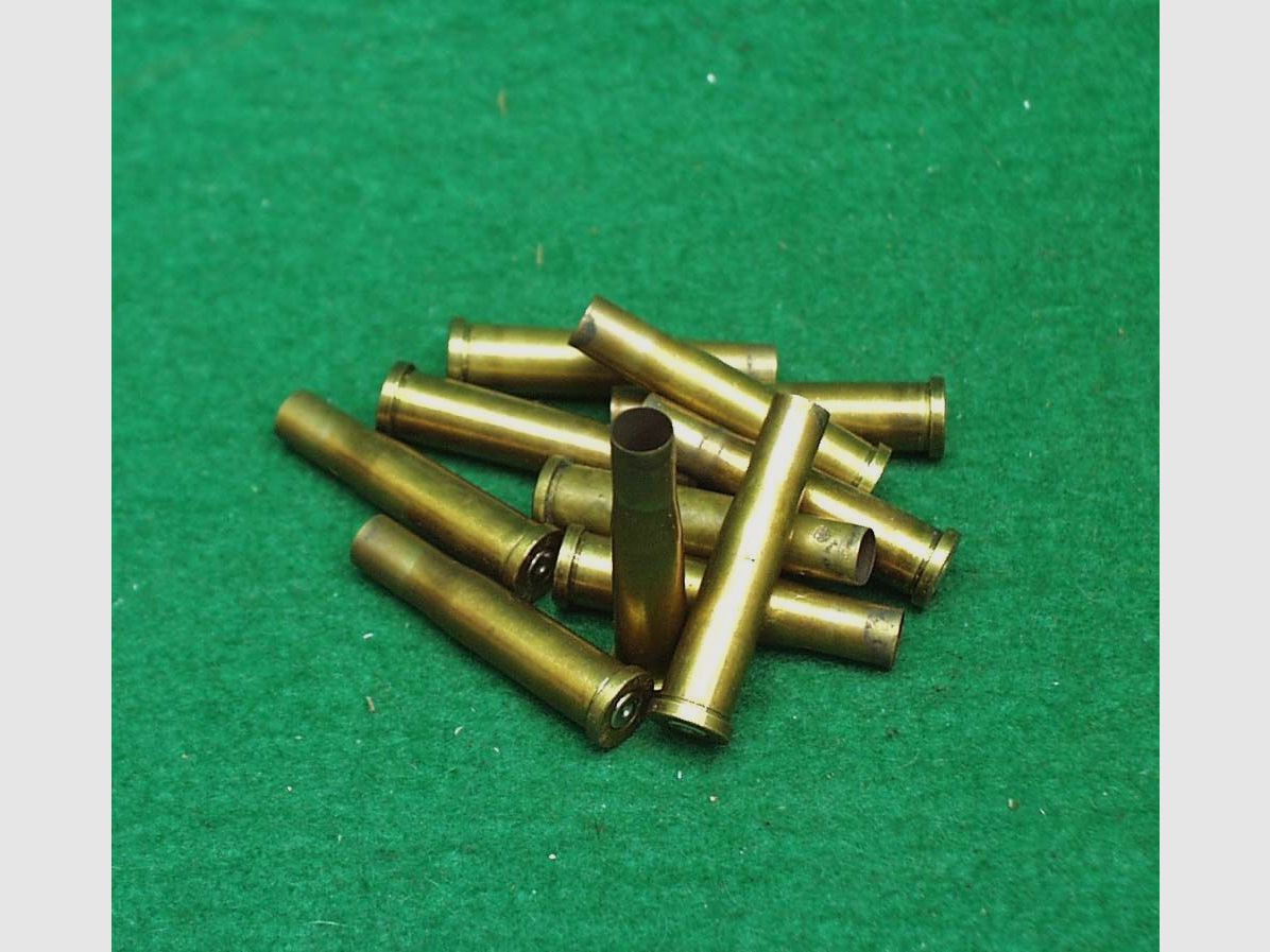 RWS Hülsen .22 Hornet, einmal abgeschossen