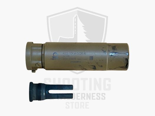 ASE Ultra Schalldämpfer mit Feuerscheindämpfer .223 (OCC)