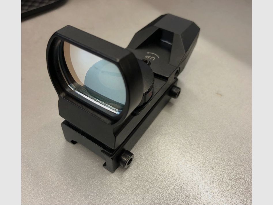 Rotpunkt 1×33 Multi-Retikel mit 11 mm und Weaver Basis, Bild 1 von 3