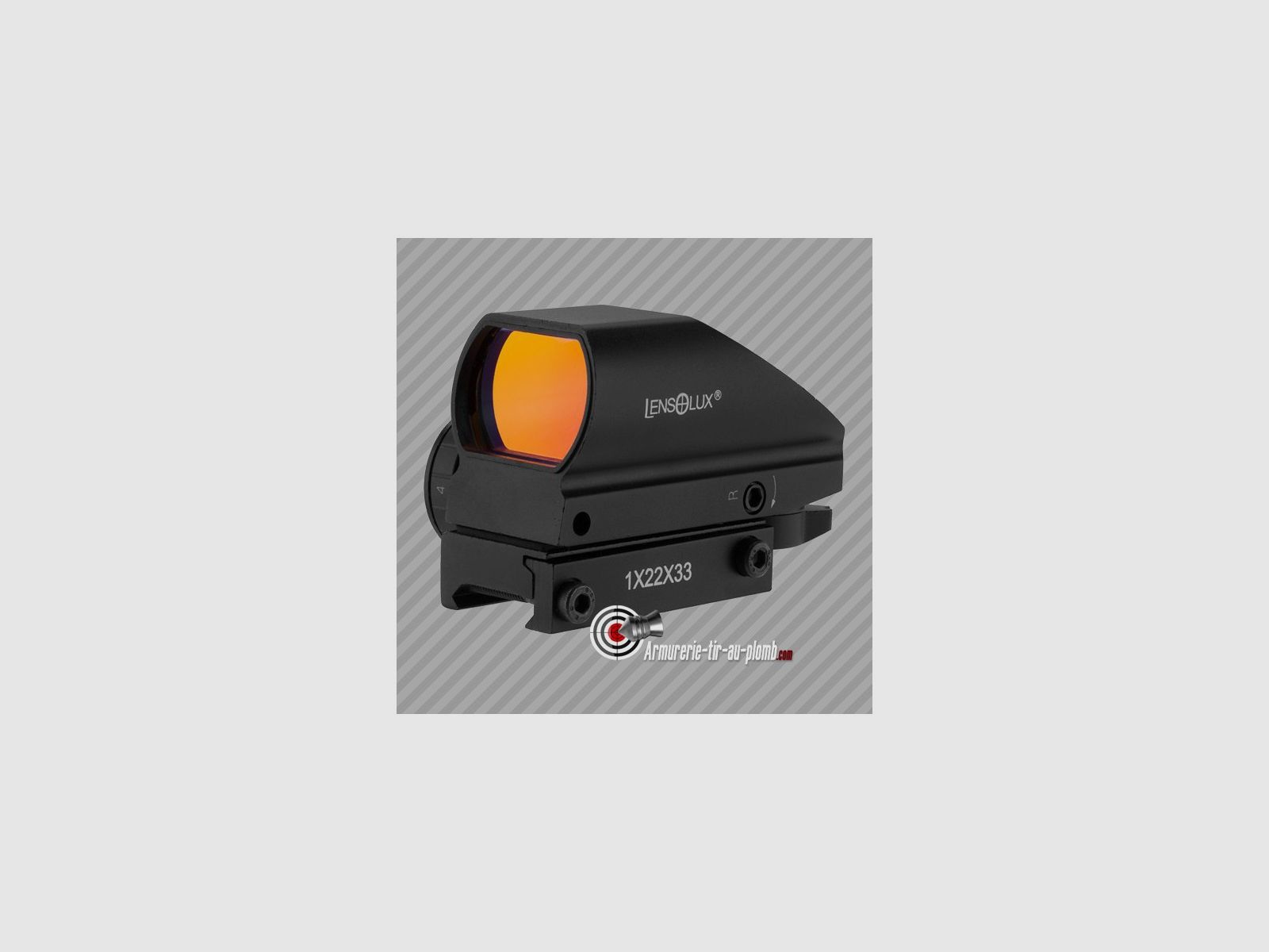 Point rouge Lensolux red dot sight 1x22x33, image 1 sur 6