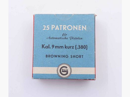 Geco - Fürth Pistolenmunition 9mmkurz/.380ACP/9x17