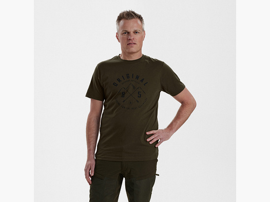 Nolan T-Shirt - Deep Green - Size: S