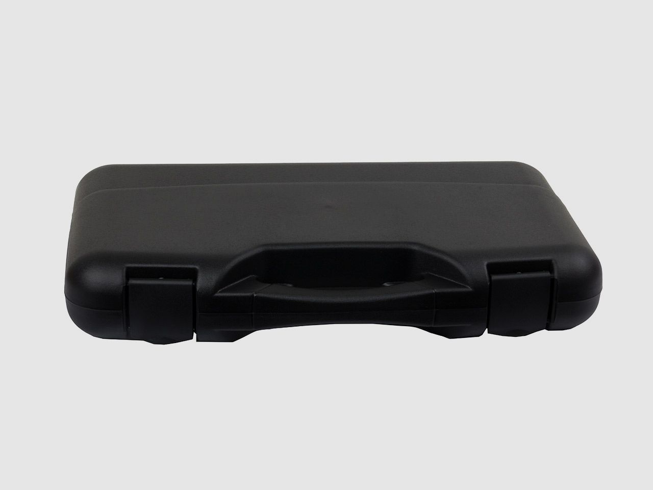 Pistolenkoffer Transportkoffer Megaline 49 x 29 x 7,5 cm Messingscharniere Polypropylen Noppenschaumstoff SchnappverschlĂĽsse schwarz