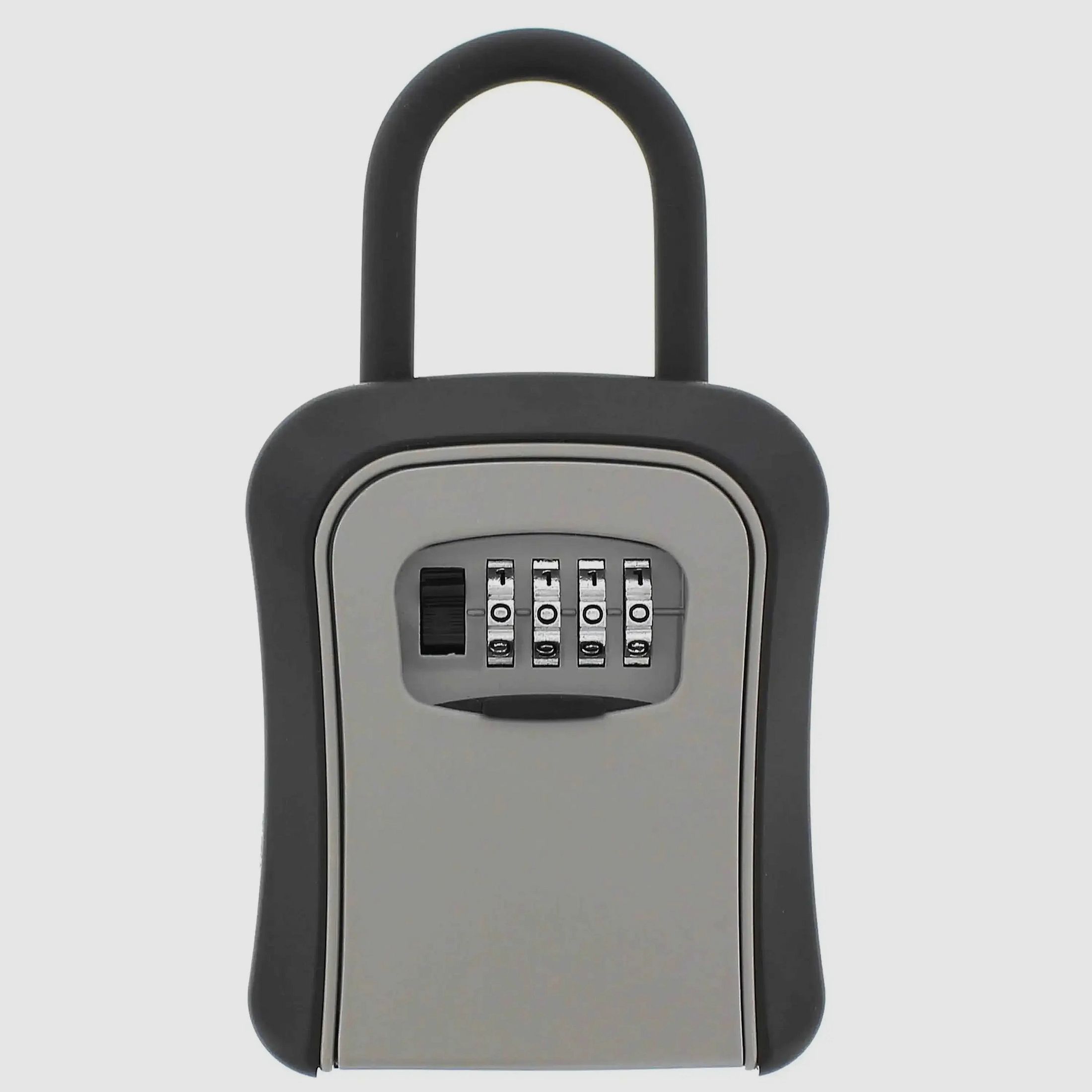 Unknown key safe with shackle