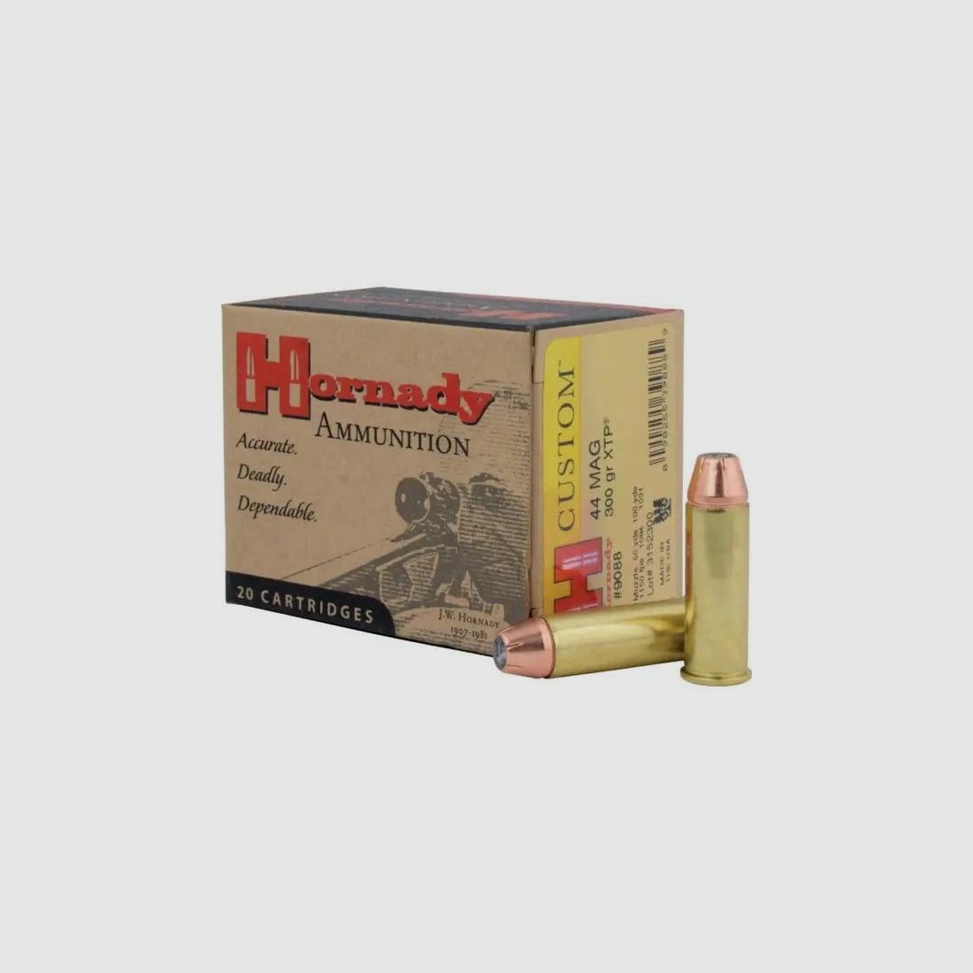 Hornady .44 Rem. Mag. XTP 300 gr. - 20 Stk.