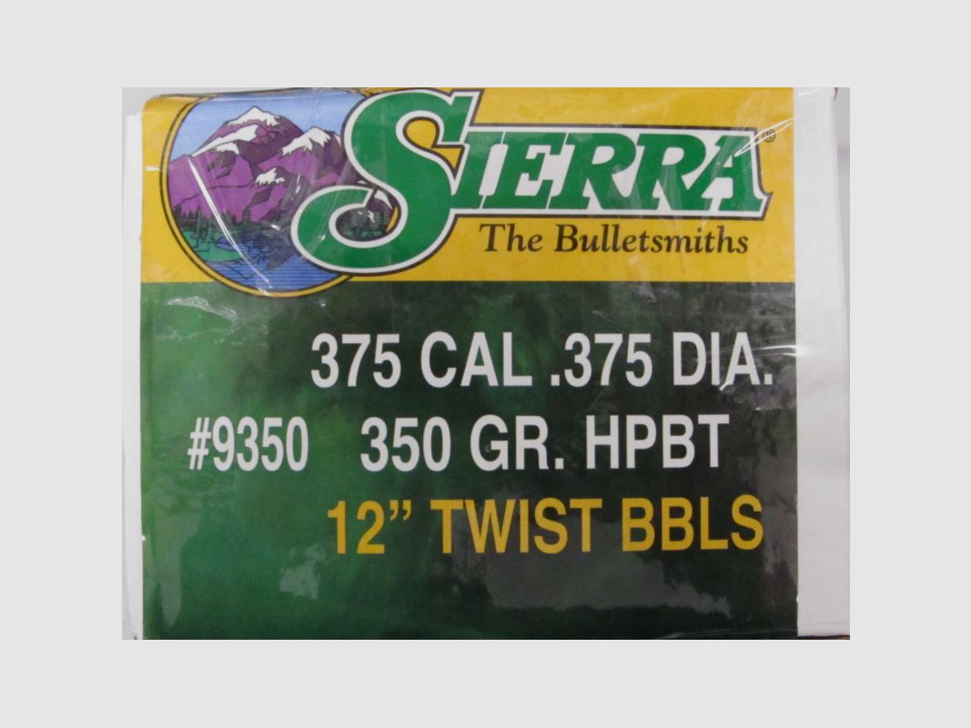 SIERRA BULLETS C375 350GR MATCHKING