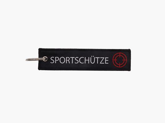 Porte-clés de tireur sportif