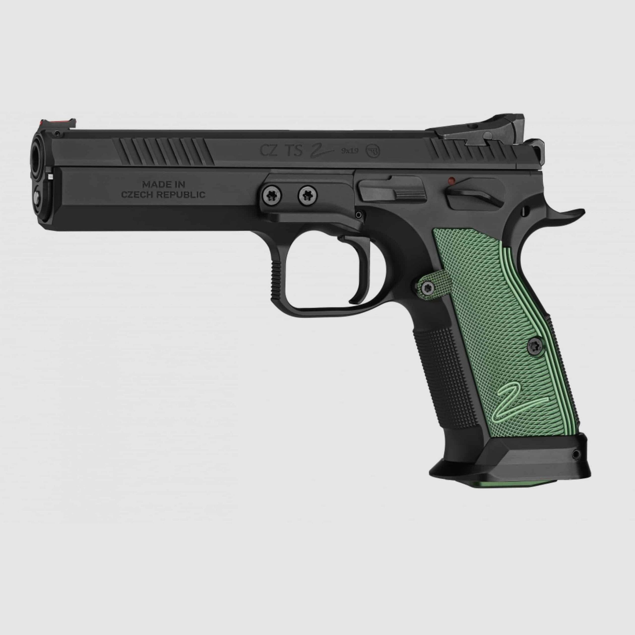 CZ TS2 Racing Green 9x19mm, Bild 1 von 3