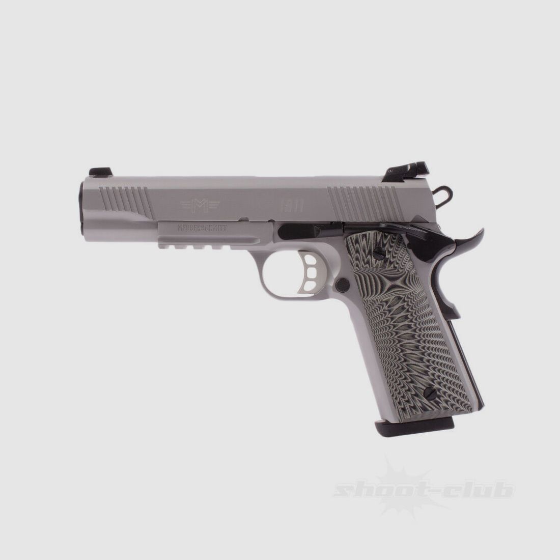 Messerschmitt ME 1911 Pistole Silber