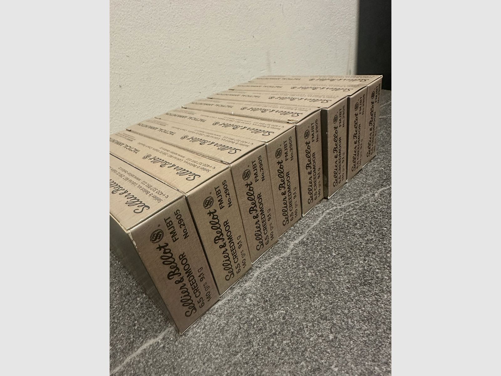 6,5 Creedmoor S&B 140grs 160 Strzałów