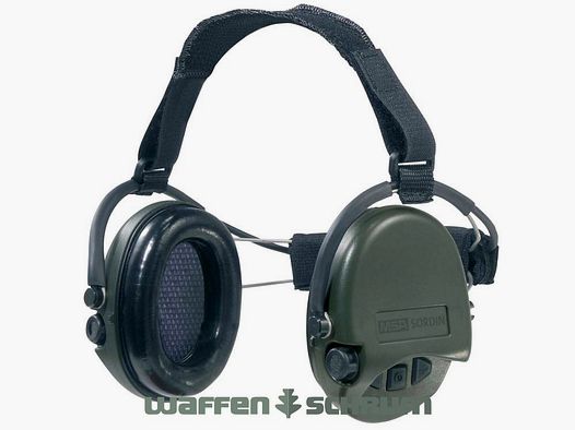 Protección auditiva Sordin Supreme Pro X Neck / Digital / Verde / con banda para el cuello