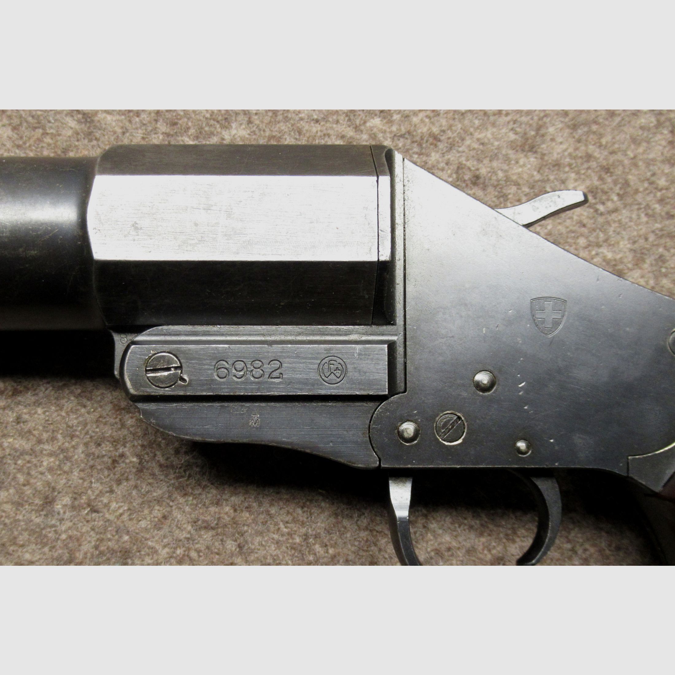 AB-89 pistola lanciarazzi W+F mod. 17/38 cal. 34mm, immagine 3 di 3