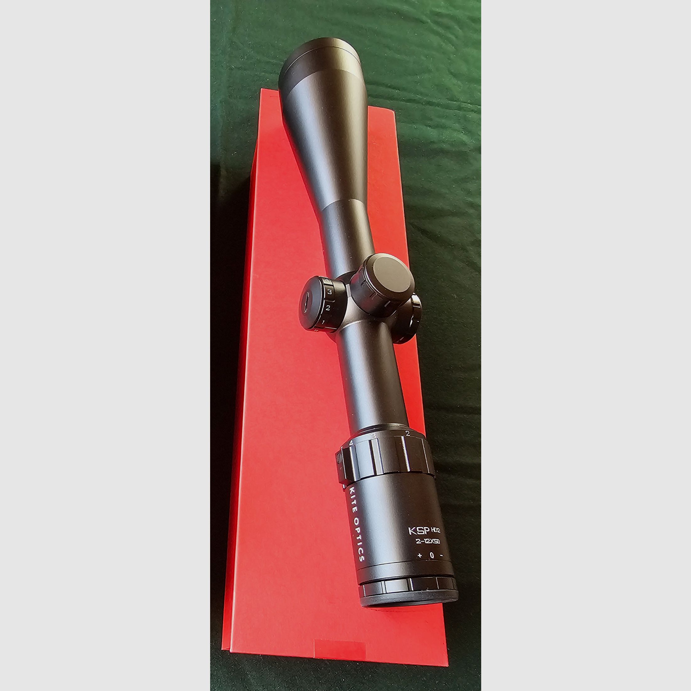 Jagd-ZF "KITE KSP HD 2,  2‑12x50 i" – nowy celownik optyczny / model pokazowy / nigdy nie montowany