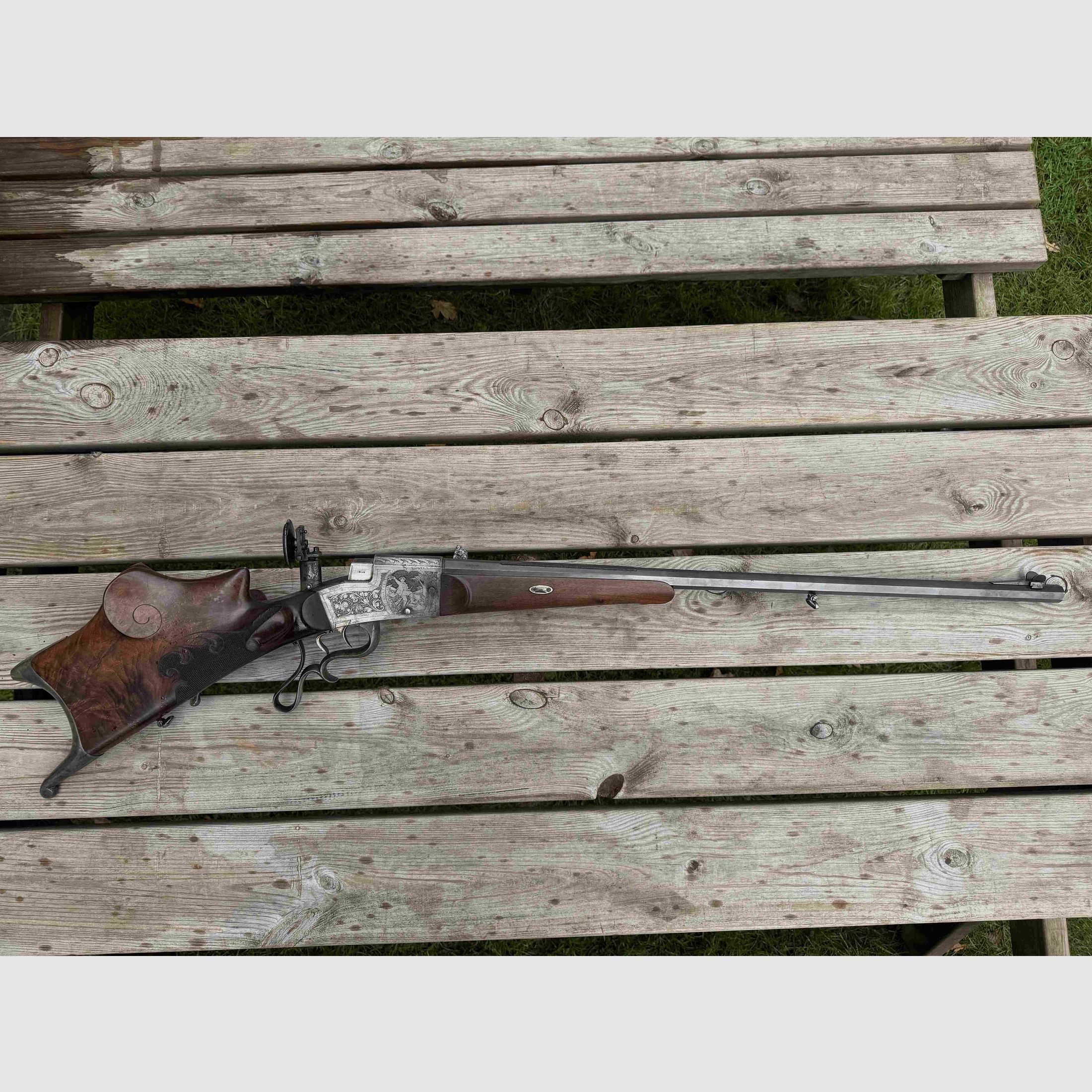 Feuerstutzen System Aydt 8,15x46R in hervorragendem Originalzustand