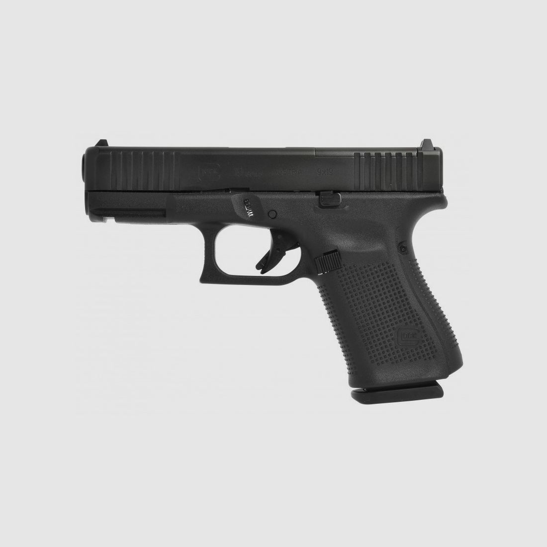 Glock 19 Gen5 FS MOS Threaded Barrel M13.5x1L 9x19mm Para - Black, Bild 2 von 2
