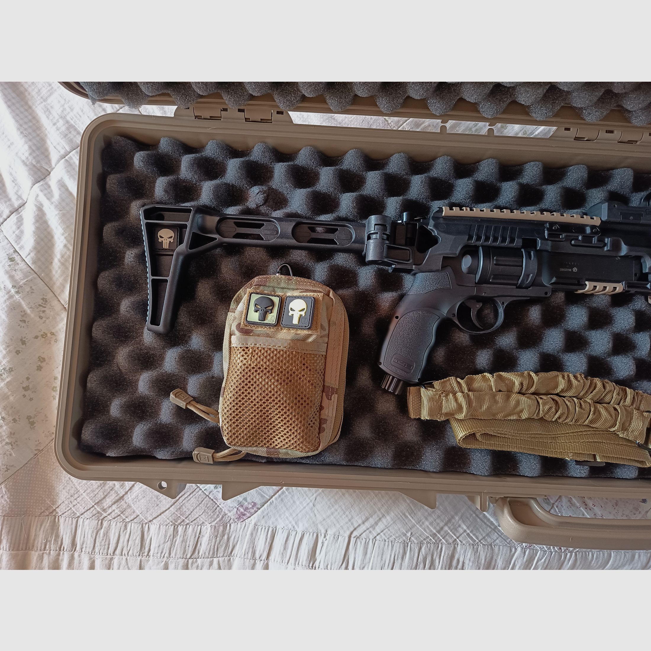 Umarex HDR 50 Revolver mit viel Zubehör, wie neu....