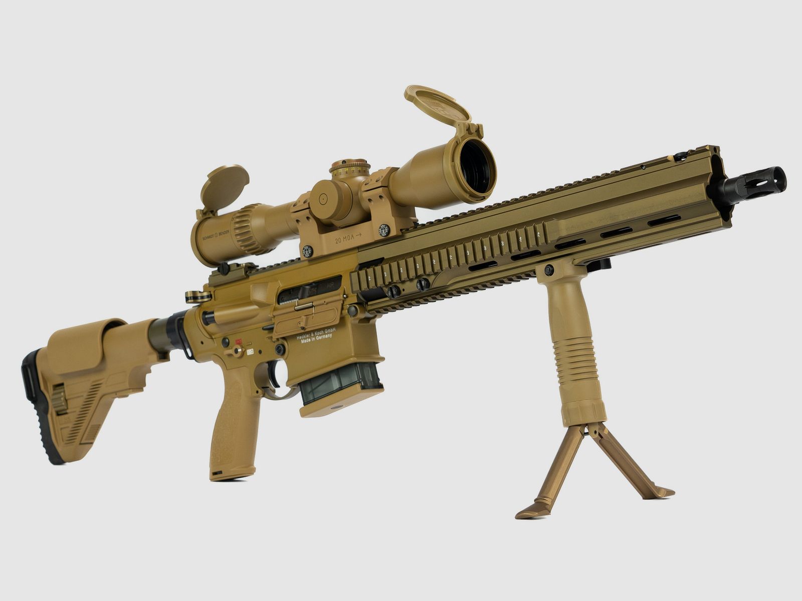 HK MR 308 A3 - SPECIAL EDITION - 16.5" - RAL 8000 - HK G28 Z PATROL DESIGN & TECHNIQUE -