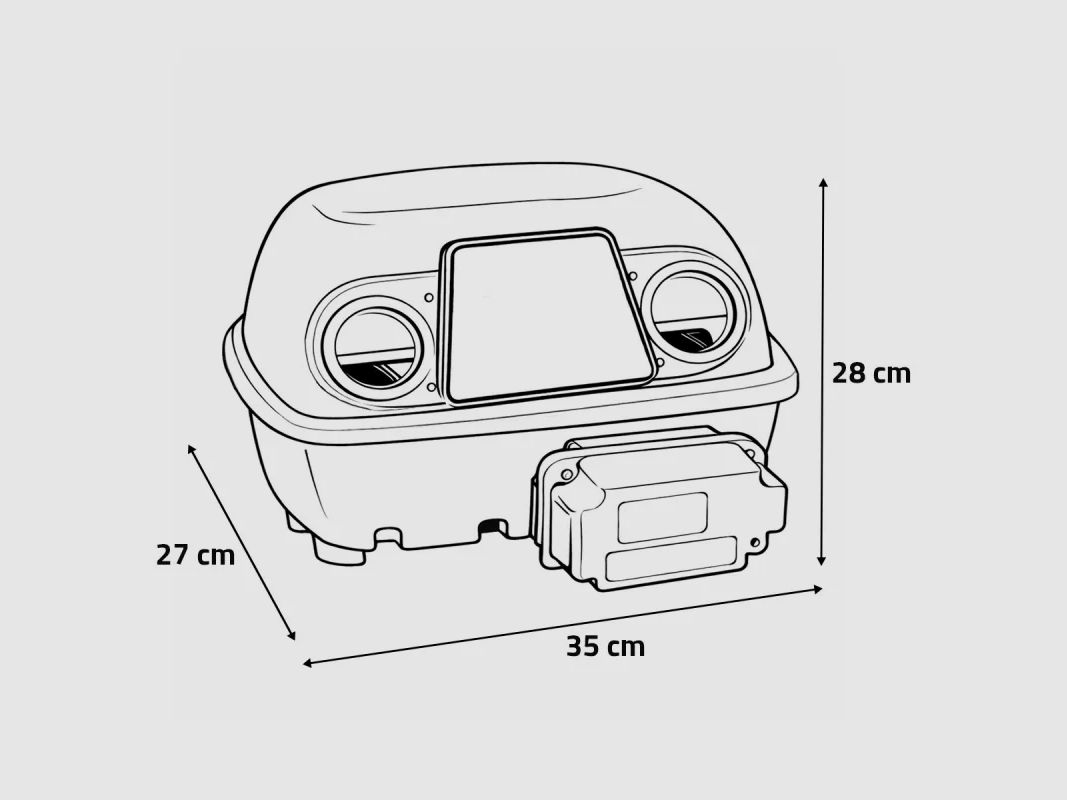 Couveuse 12 Biomaster + Nebula – Pack 12 Eier, Bild 9 von 12