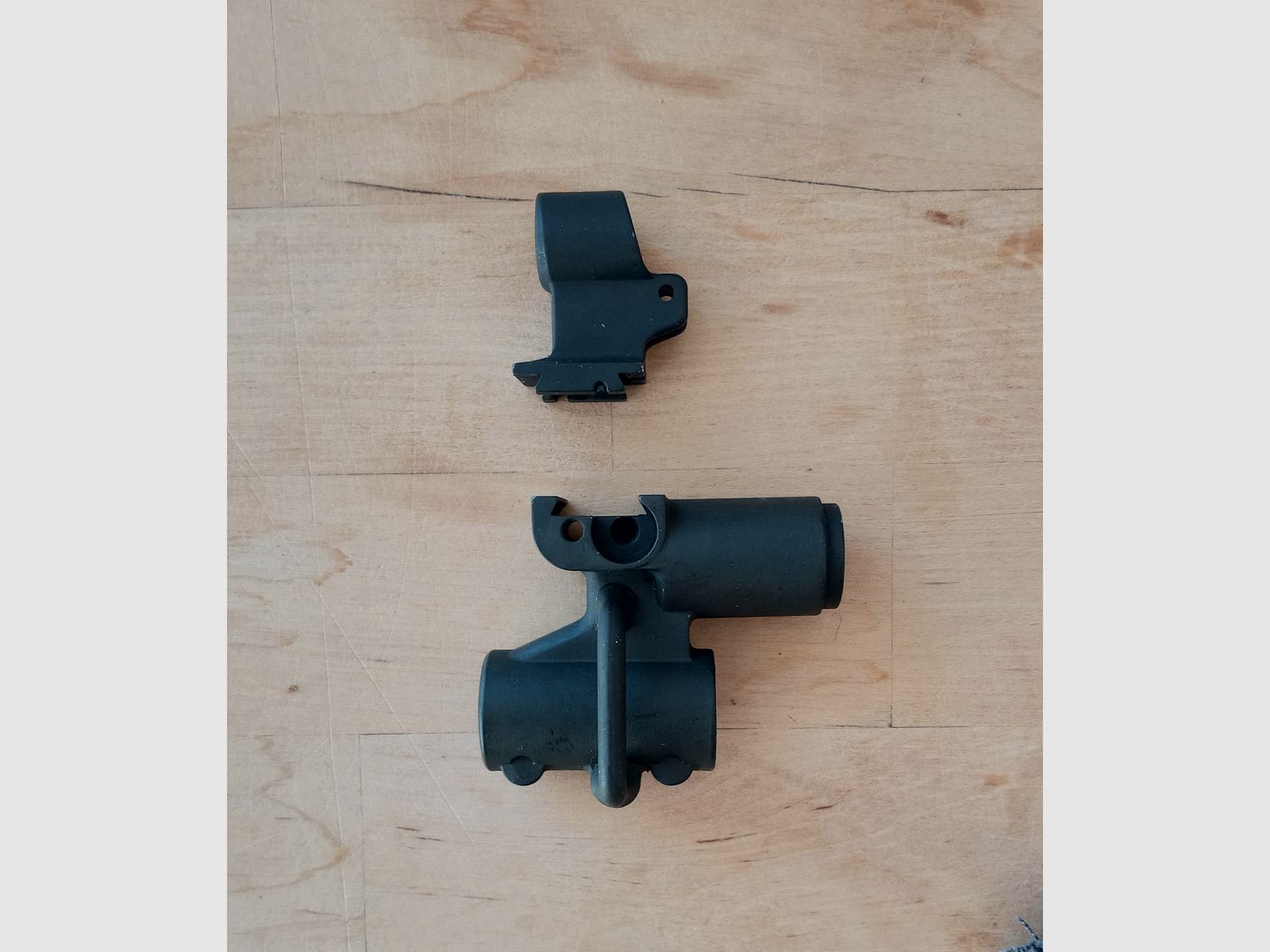 Unmontierter AK Combo Kornträger / Gasblock -> Perfekt für Zastava Iraqi Tabuk Build (Galil RK62 Vektor R4 R5 und Klone)