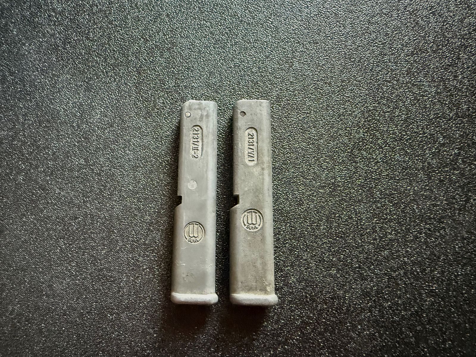 Haenel 310 Magazine 12er 2 Stück Original DDR 4,4mm Rundkugeln