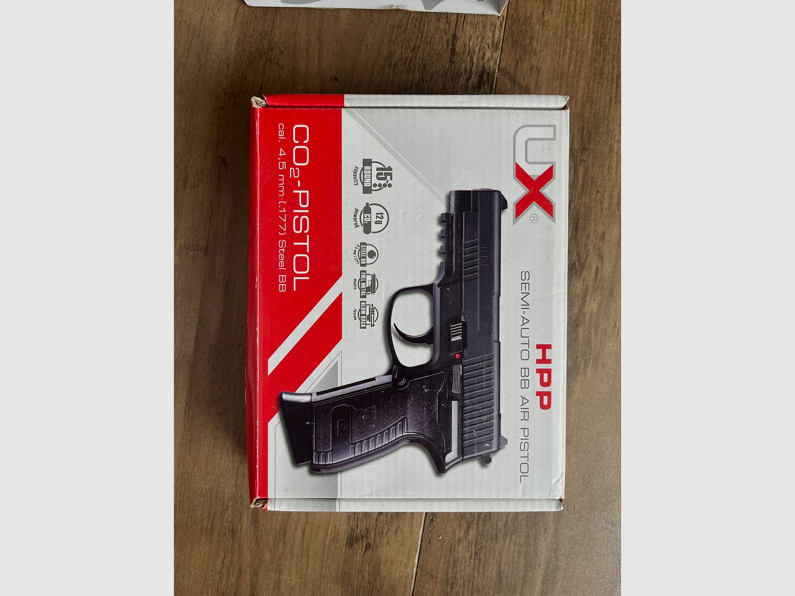 Umarex HPP 4,5 mm staal BB blowback Co2-pistool