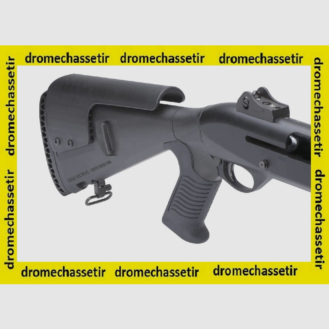 Griffschale Pistolengriff Mesa Tactical Urbino, für Benelli M1, M2 und M3 schwarz, Bild 2 von 3