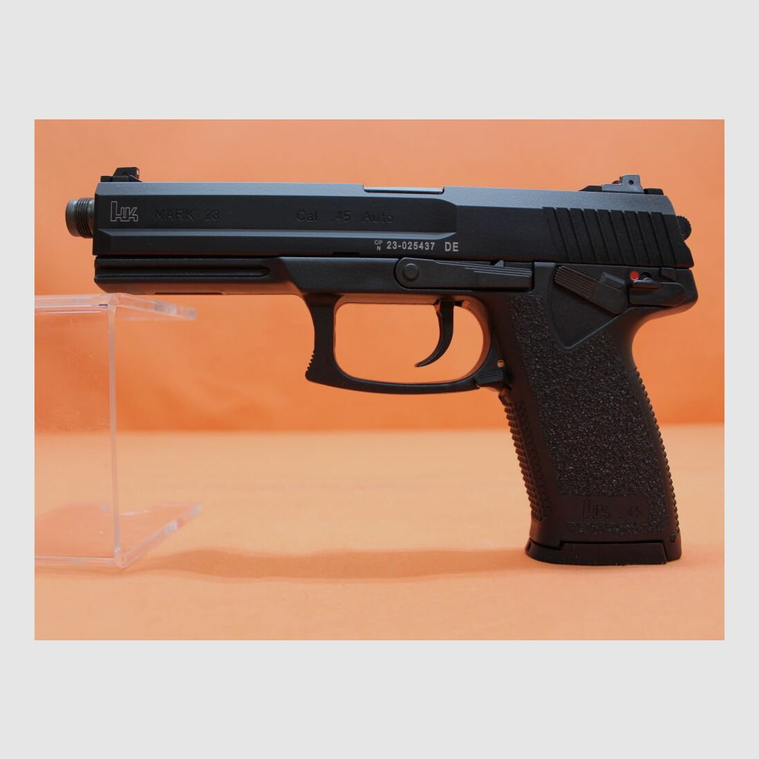 Heckler&Koch Ha.Pistola .45Auto Heckler&Koch/H&K HK MARK23 "SOCOM" canna da 149mm con filettatura M16x1 (.45ACP/.45A.C.P)