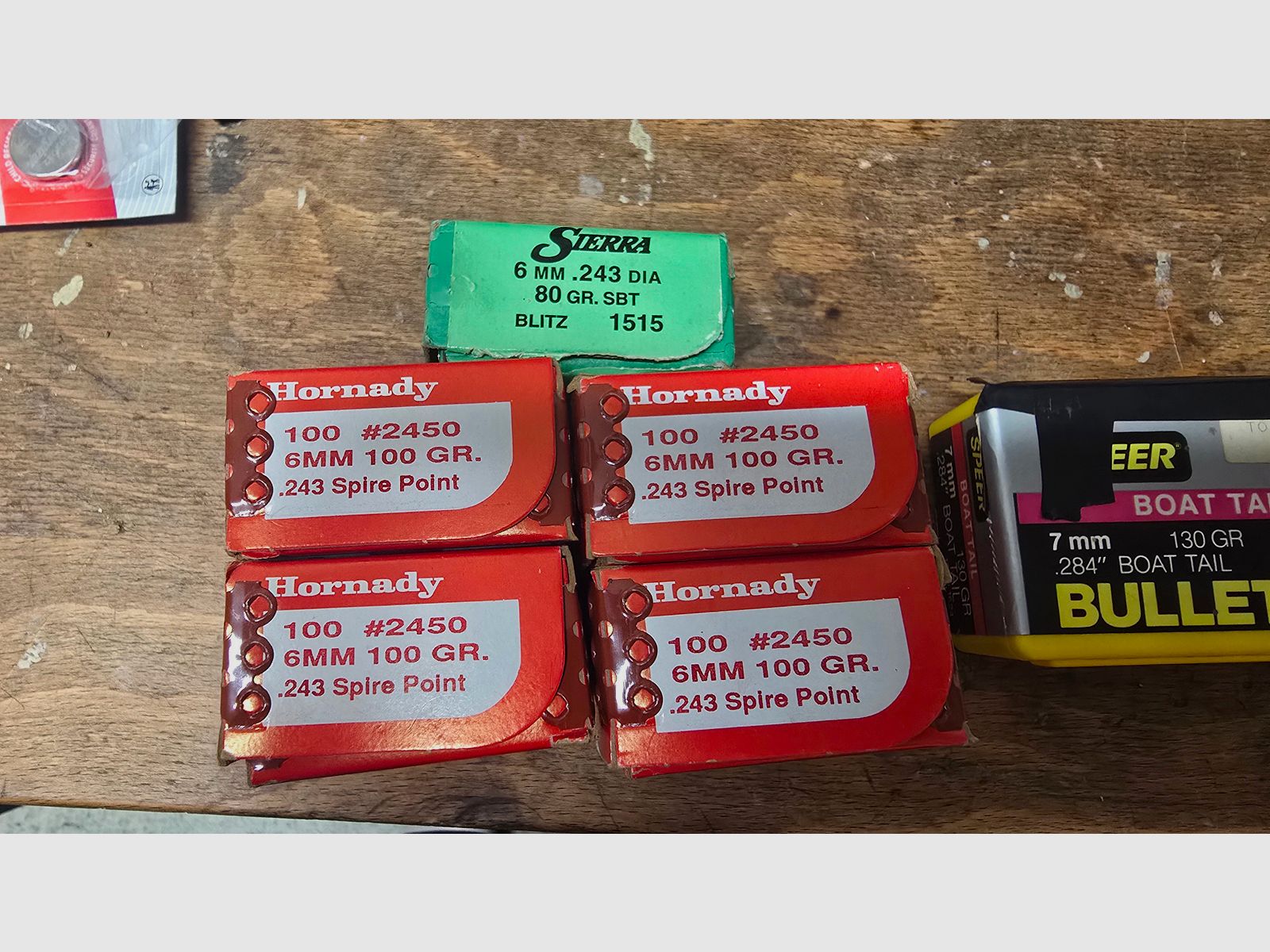 Geschosse Hornady .243 400- 500 plus Zugabe 7mm