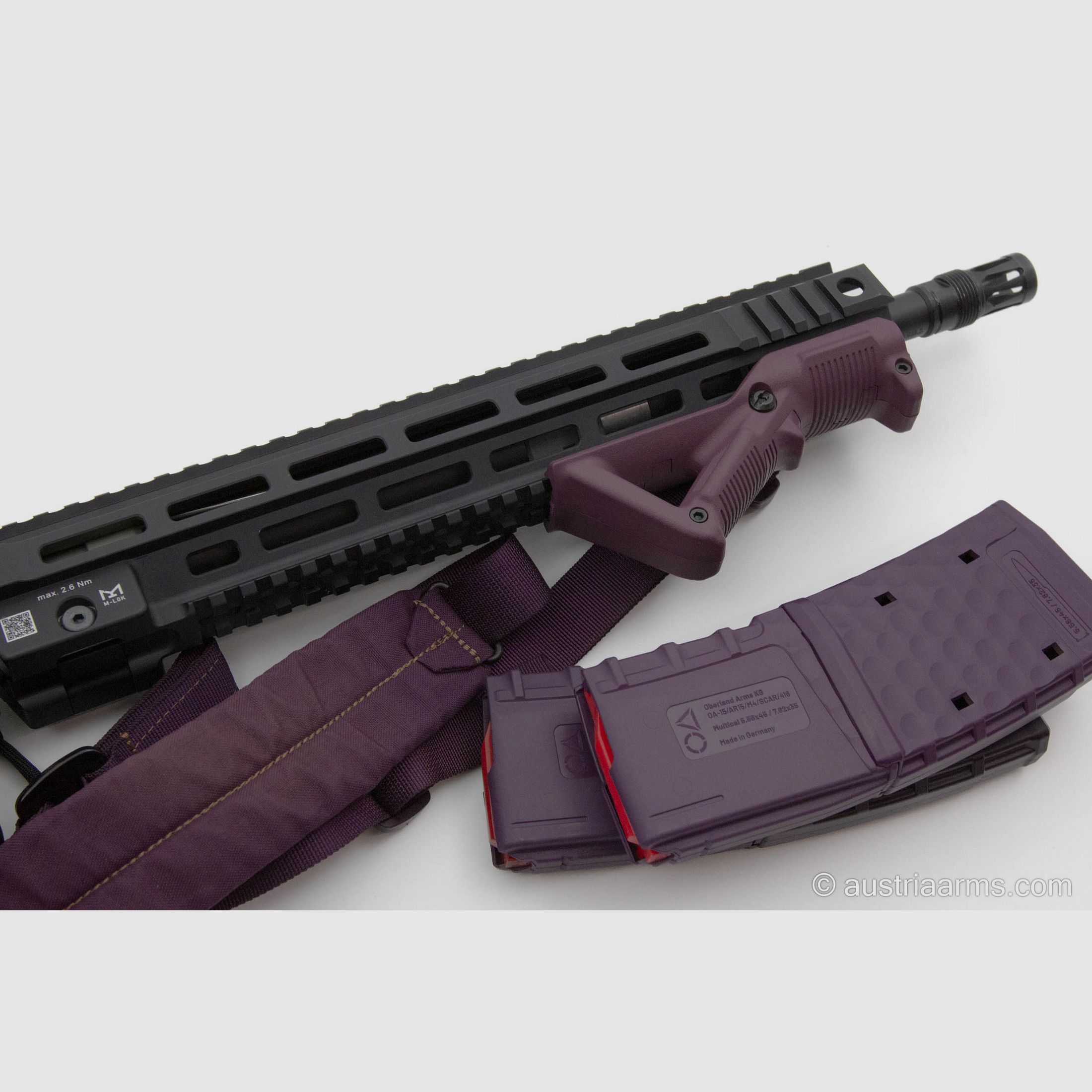 Oberland Arms OA-15 Black Label, .223 Rem., Austria Arms „Purple“ Edition, Bild 5 von 7