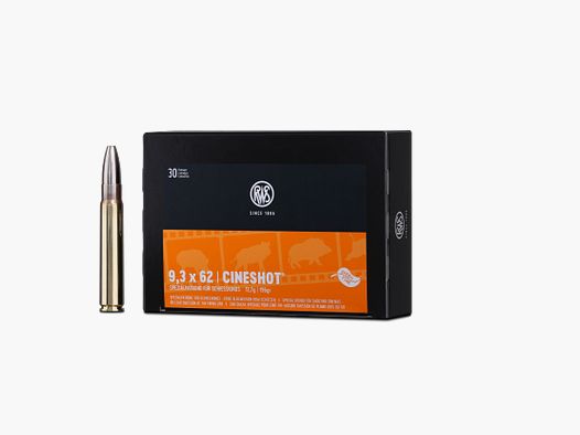 RWS 9,3x62 Cineshot 196gr 12,7g 50 colpi