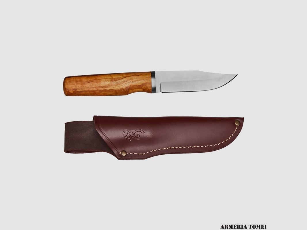 MESSER – BROWNING – NORDIC FIXED OLIVE WOOD 10.5CM
