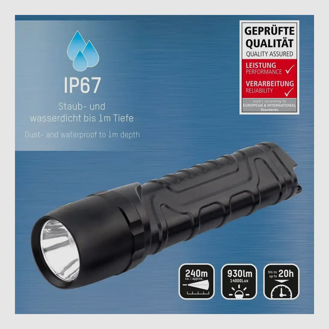 Ansmann Taschenlampe M900P