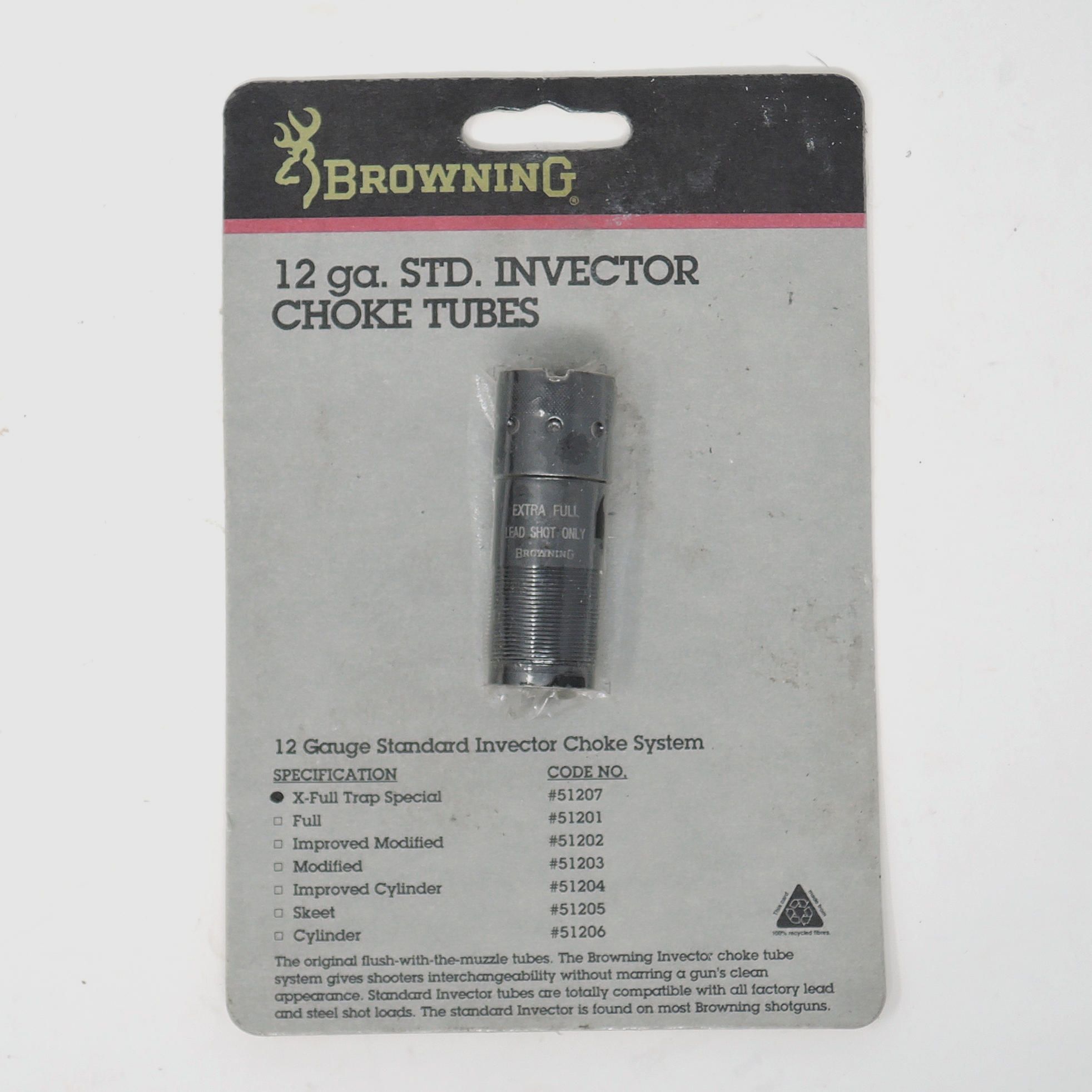 Strozzatore Browning Standard Invector X-Full Trap Special – Cal. 12