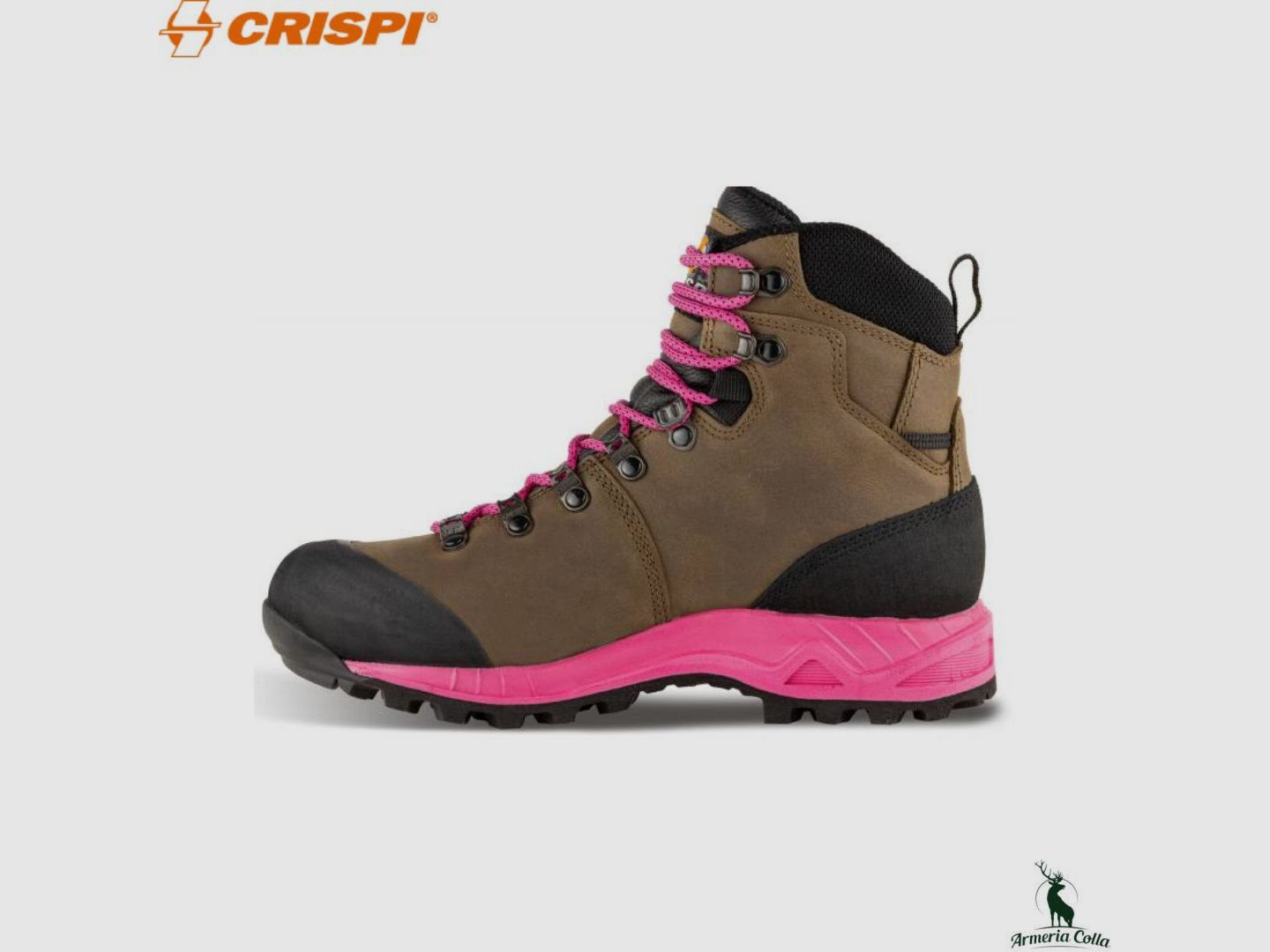 Crispi Stiefel Valdres S.E. Gtx Braun Magenta, Bild 3 von 4