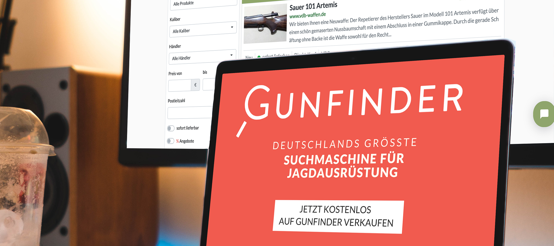 Sell for free: Directly through Gunfinder