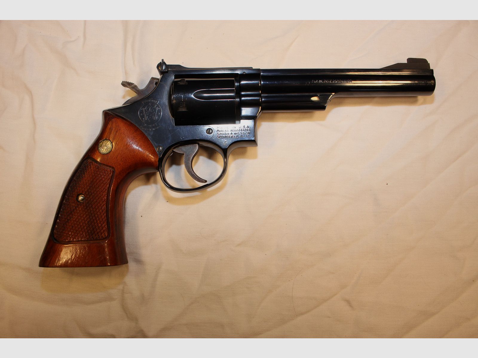 S&W Model 19, .357 Mag., 6 inches.