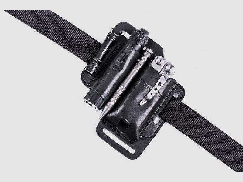 NEXTORCH V40 EDC Holster Cuir Véritable