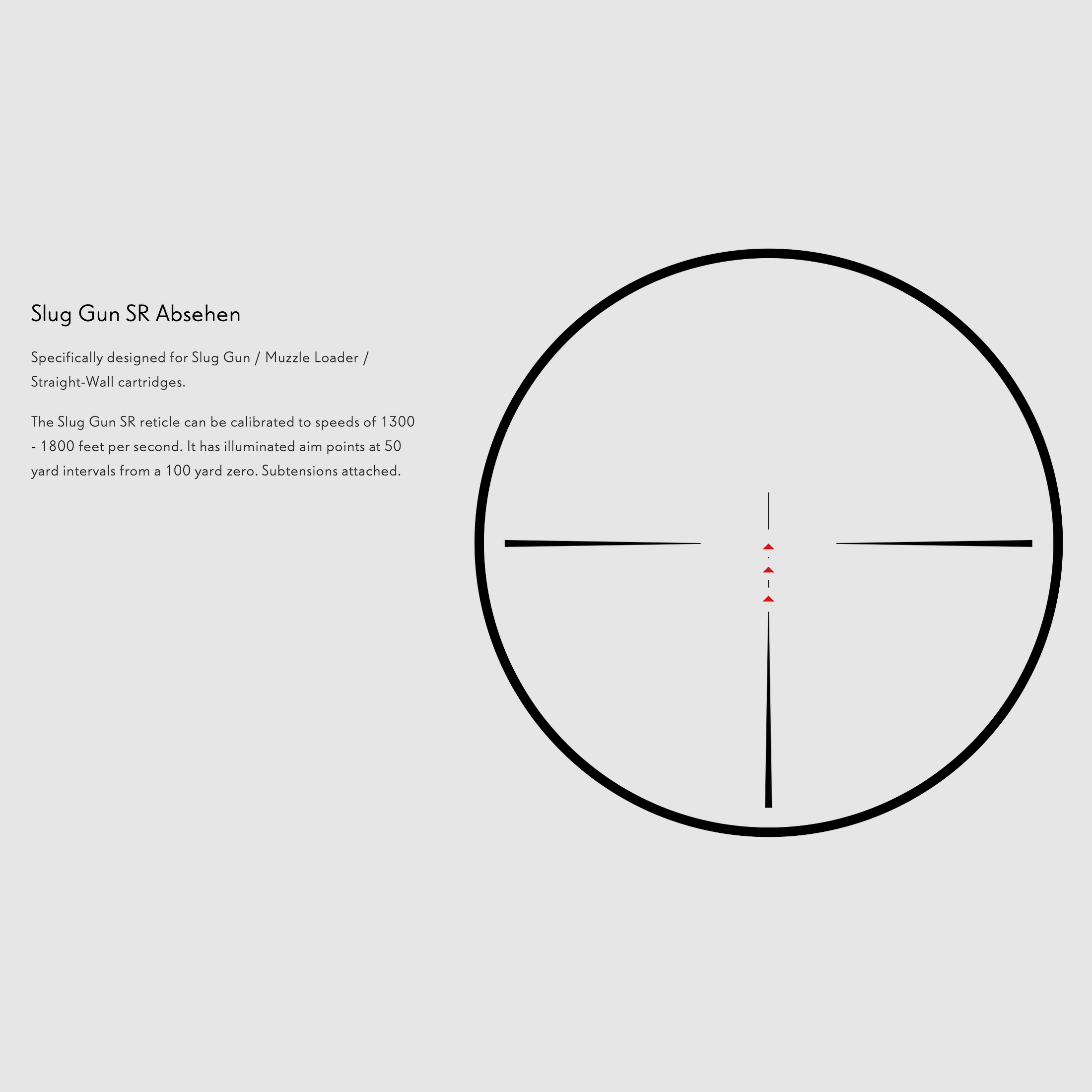 Hawke 14219 Zielfernrohr VANTAGE IR 3-9x40 SLUG GUN MUZZLELOADER