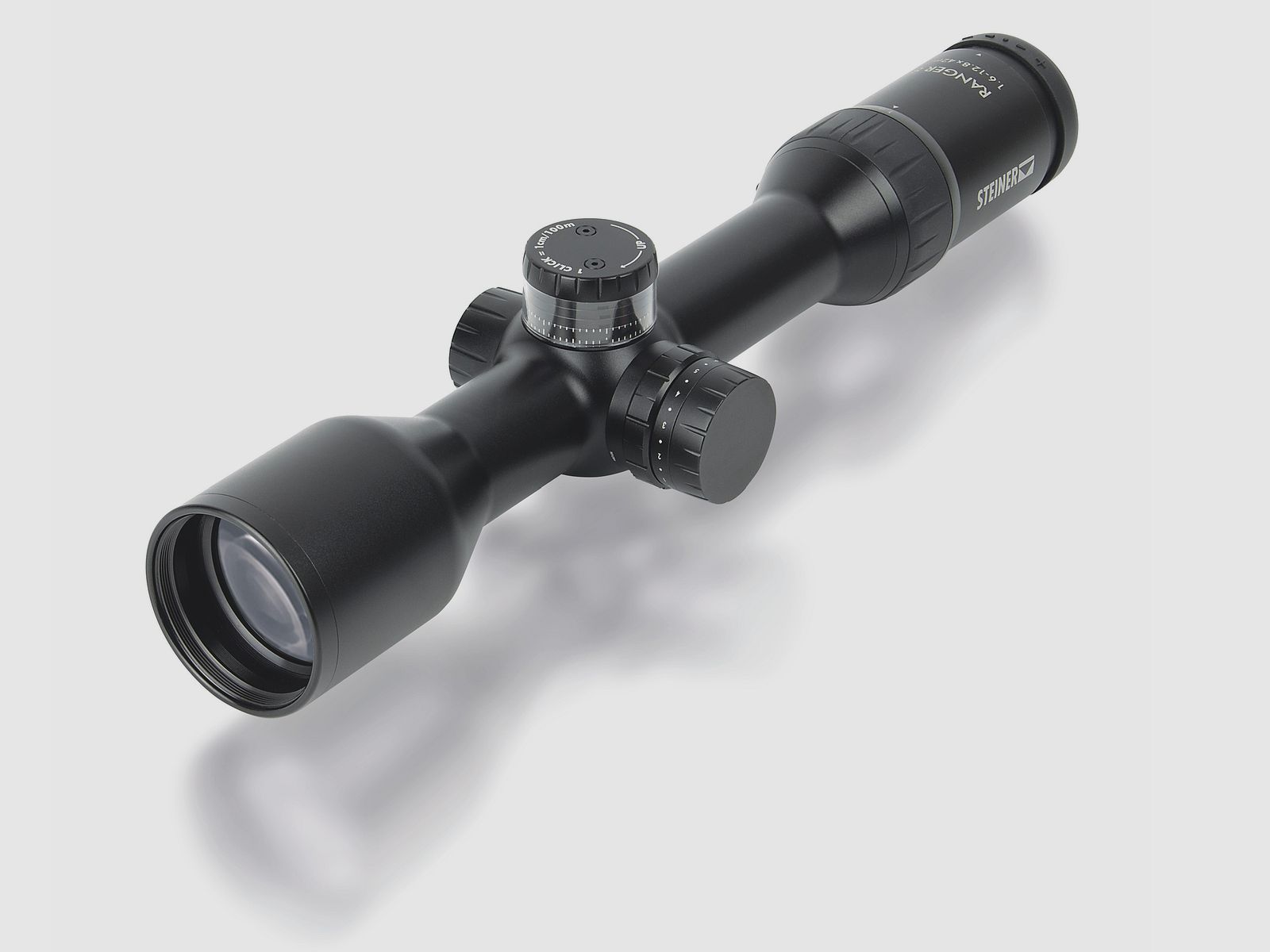 Steiner 202287812 Ranger 8 1,6-12,8X42 30MM Ballistik Türme mit Absehen LA-4A RETICLE