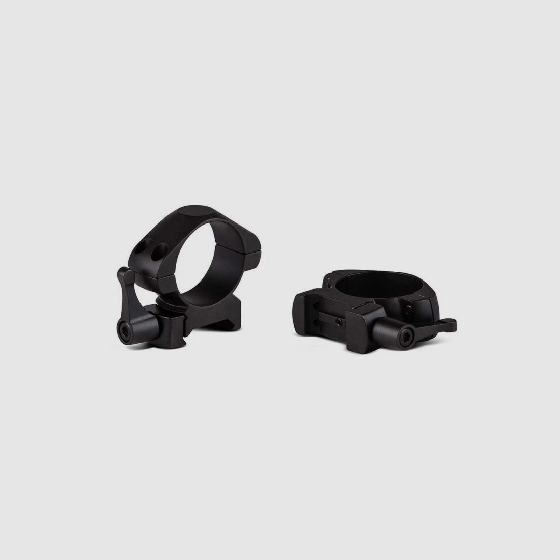 Montageringe Konus STEEL QR - Niedrig, Rohr 25,4mm, Schiene 21mm, Bild 1 von 6