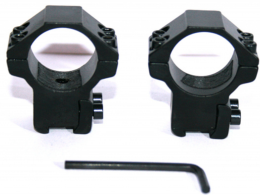 Aufschubmontage für Luftgewehr/Kleinkaliber 11mm Prismenschiene | 1Zoll Mittelrohr (25,4mm) | BH14mm