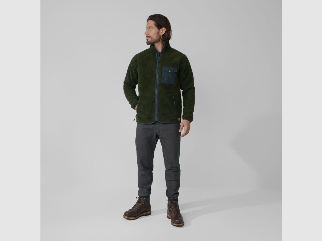 Fjällräven Herren Jacke Vardag Pile Fleece