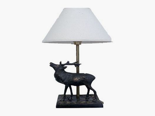 Bronzene Lampe Hirsch – lampe cerf
