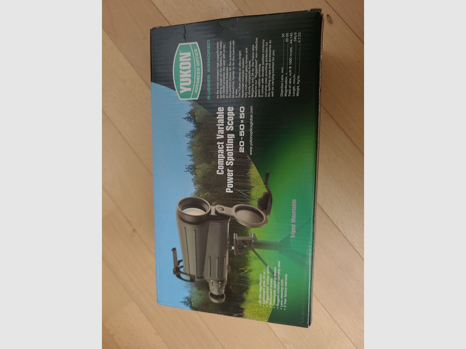 Yukon spektiv 20-50x50 neuwertig 