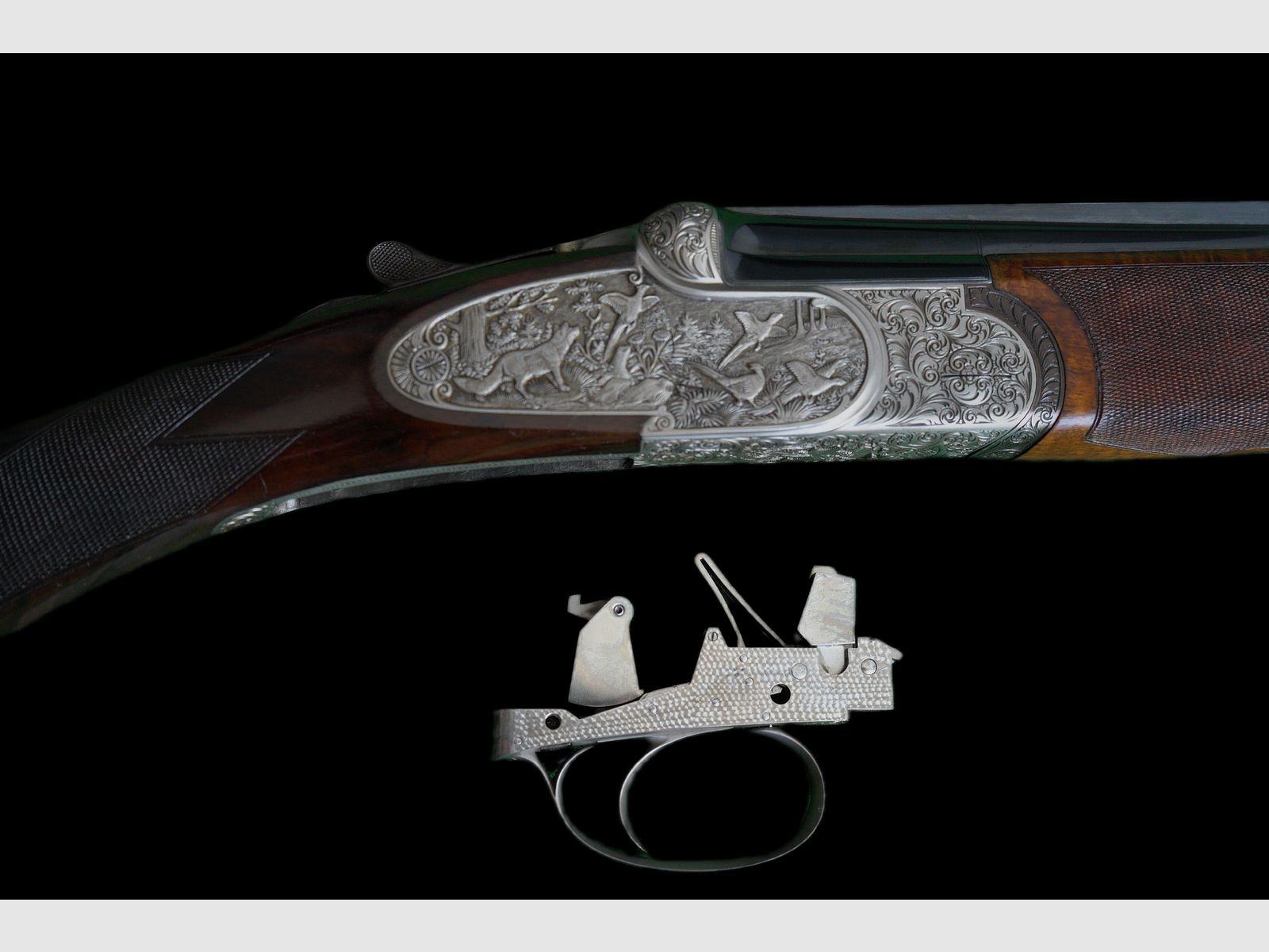 Exklusive Gamba "Super Jagd Mod. 67" – Konrad Wirnhier Sondermodell – Kaliber 12/70