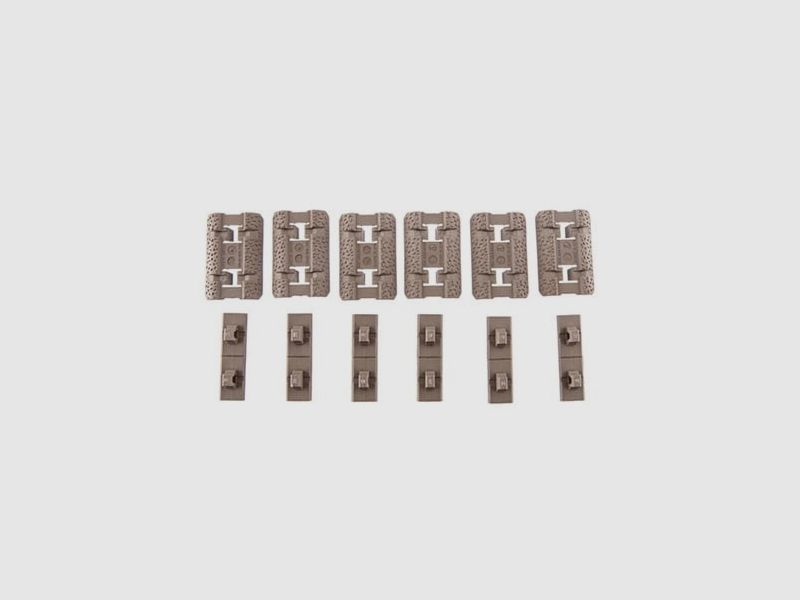MAGPUL RAIL COVER TYPE 2 M-LOK POLIMERO 1,5″ PER AR-15 FDE 6/PACK, immagine 1 di 6